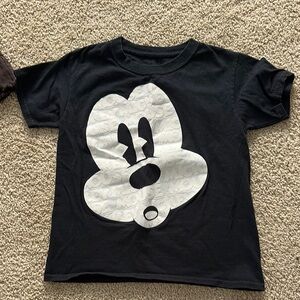 Disney Black and White Mickey Mouse Tee